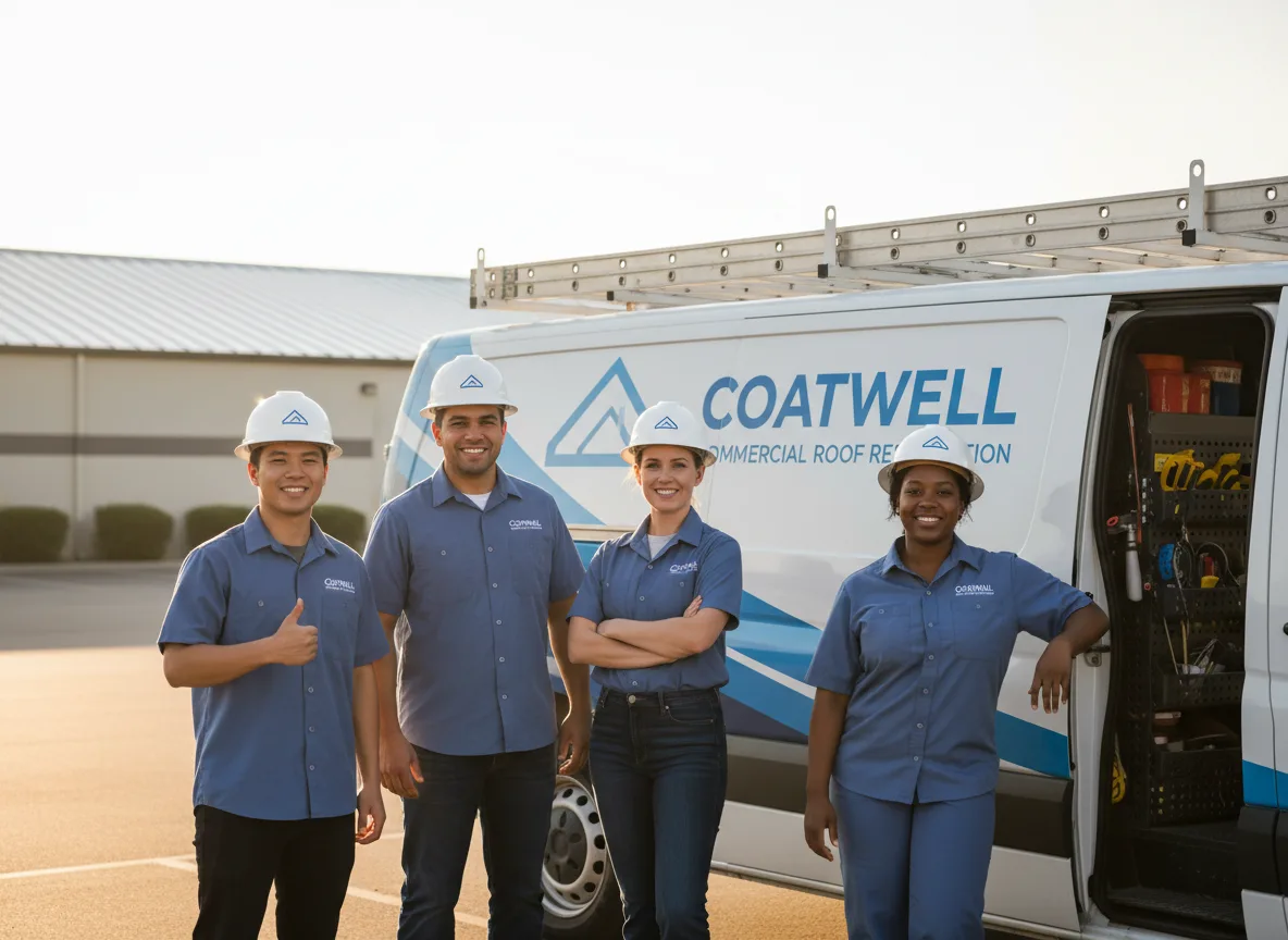 Commercial roof coating company in Thornville, OH